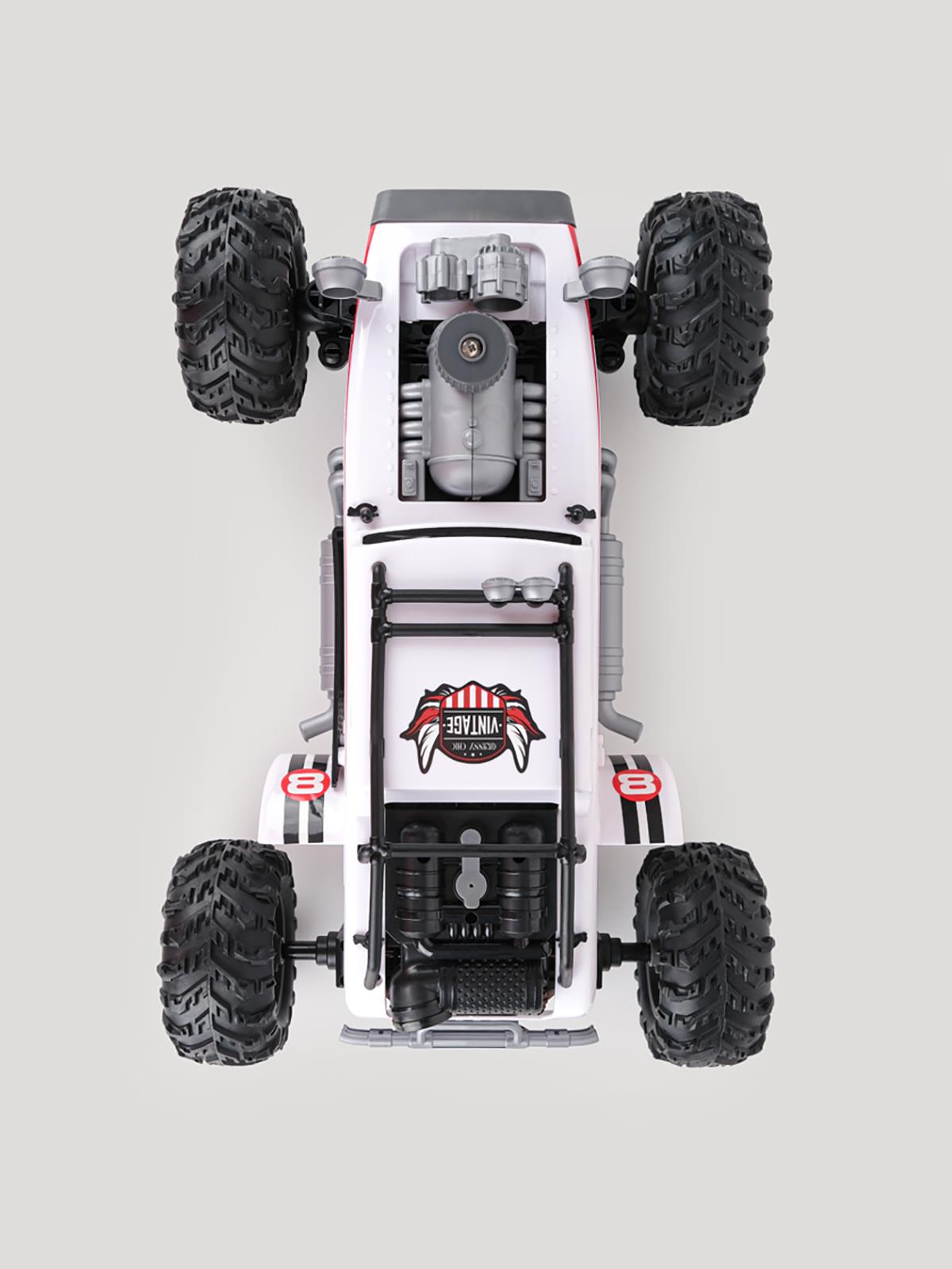 Let's Be Child Ride UK 1:10 2.4 Ghz Yüksek Hızlı Truck Araba 4 Ch Usb Şarjlı - Beyaz