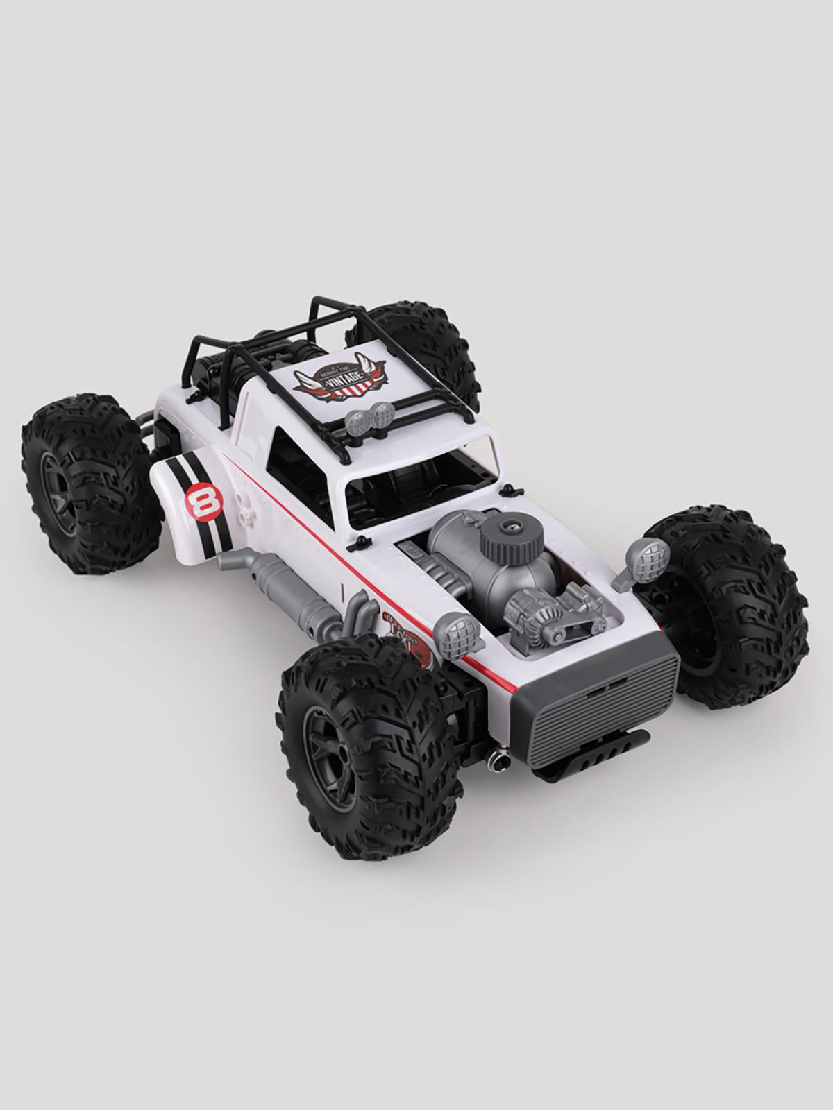 Let's Be Child Ride UK 1:10 2.4 Ghz Yüksek Hızlı Truck Araba 4 Ch Usb Şarjlı - Beyaz