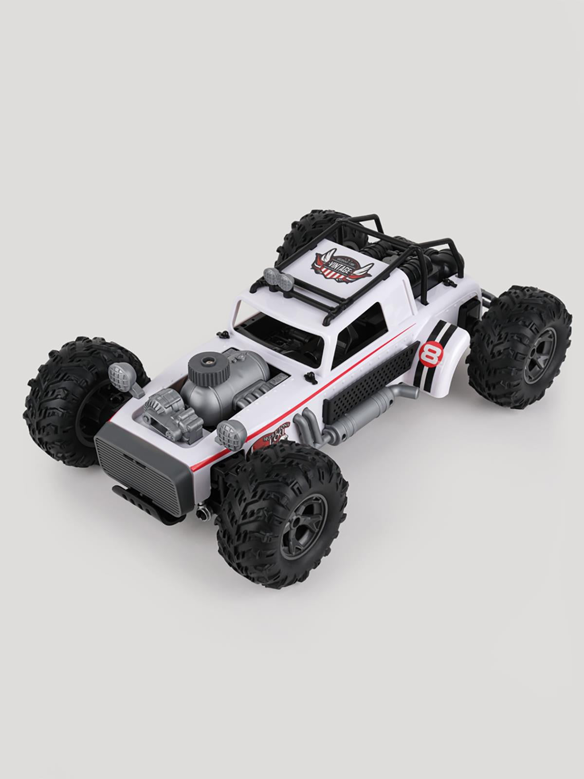 Let's Be Child Ride UK 1:10 2.4 Ghz Yüksek Hızlı Truck Araba 4 Ch Usb Şarjlı - Beyaz