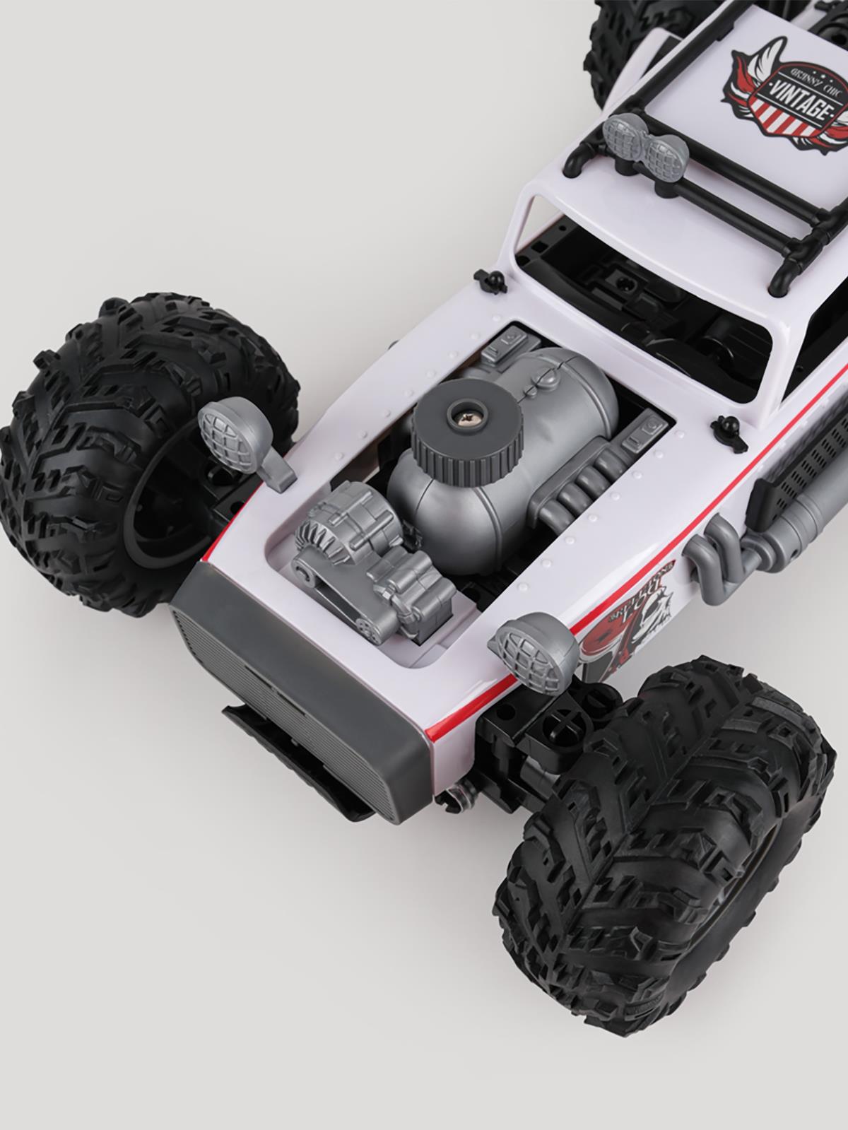 Let's Be Child Ride UK 1:10 2.4 Ghz Yüksek Hızlı Truck Araba 4 Ch Usb Şarjlı - Beyaz