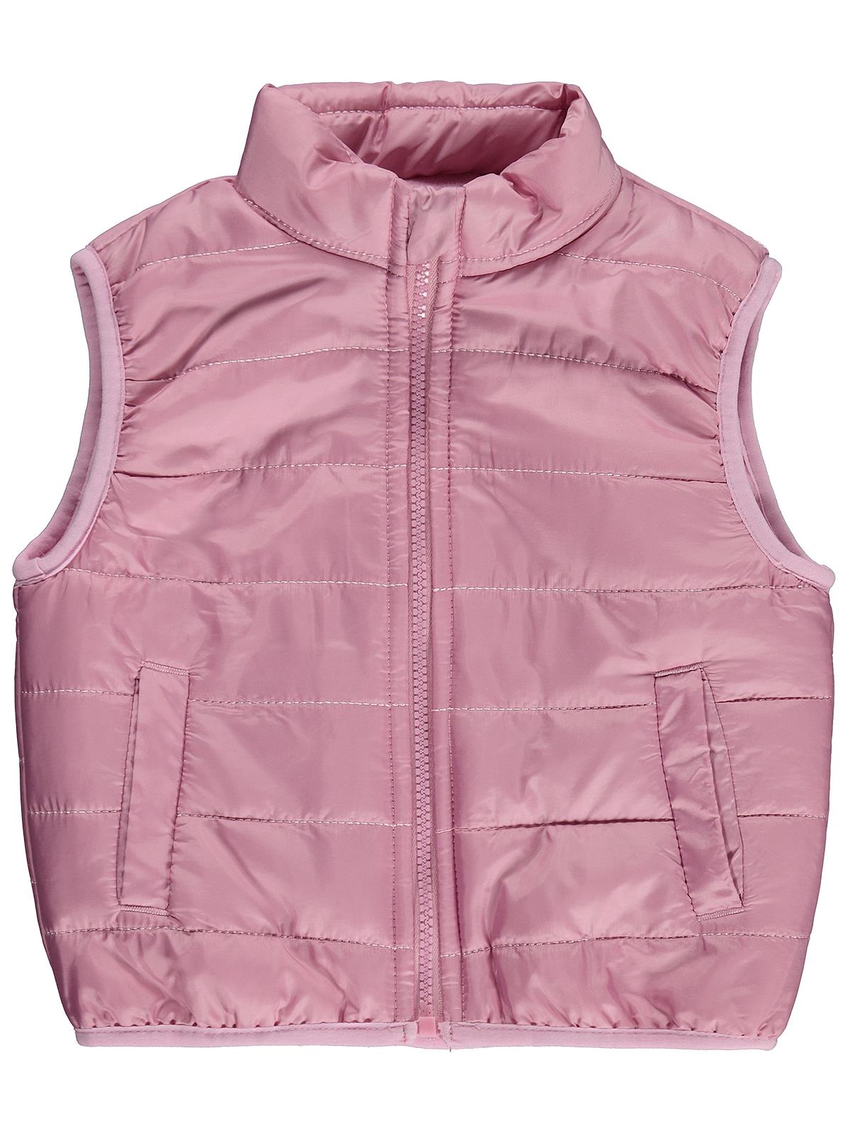 Civil Girls Şişme Polarlı 2-5 Yaş Yelek - Pembe