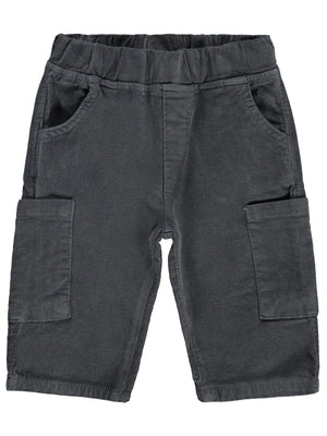 Civil Baby Cepli Kadife 6-18 Ay Pantolon - Gri
