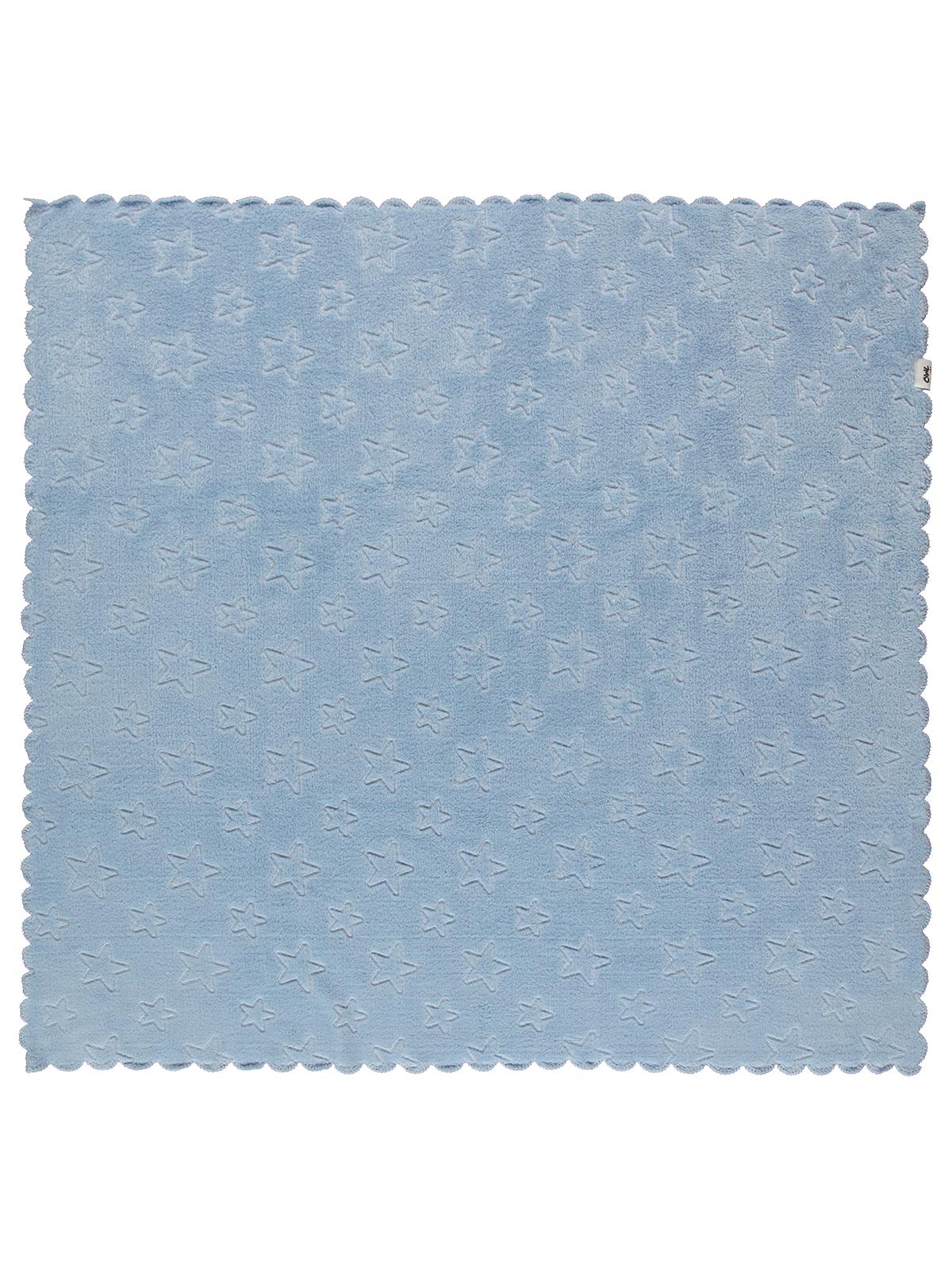 Civil Baby Yıldız Desenli 90x90 cm Battaniye - Mavi