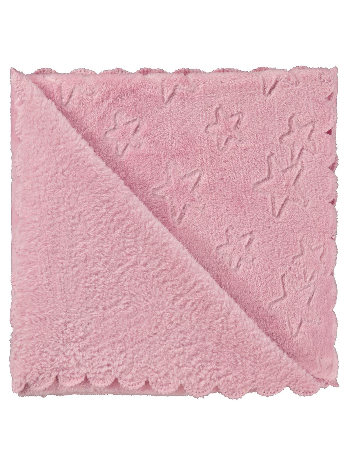 Civil Baby Yıldız Desenli 90x90 cm Battaniye - Pembe