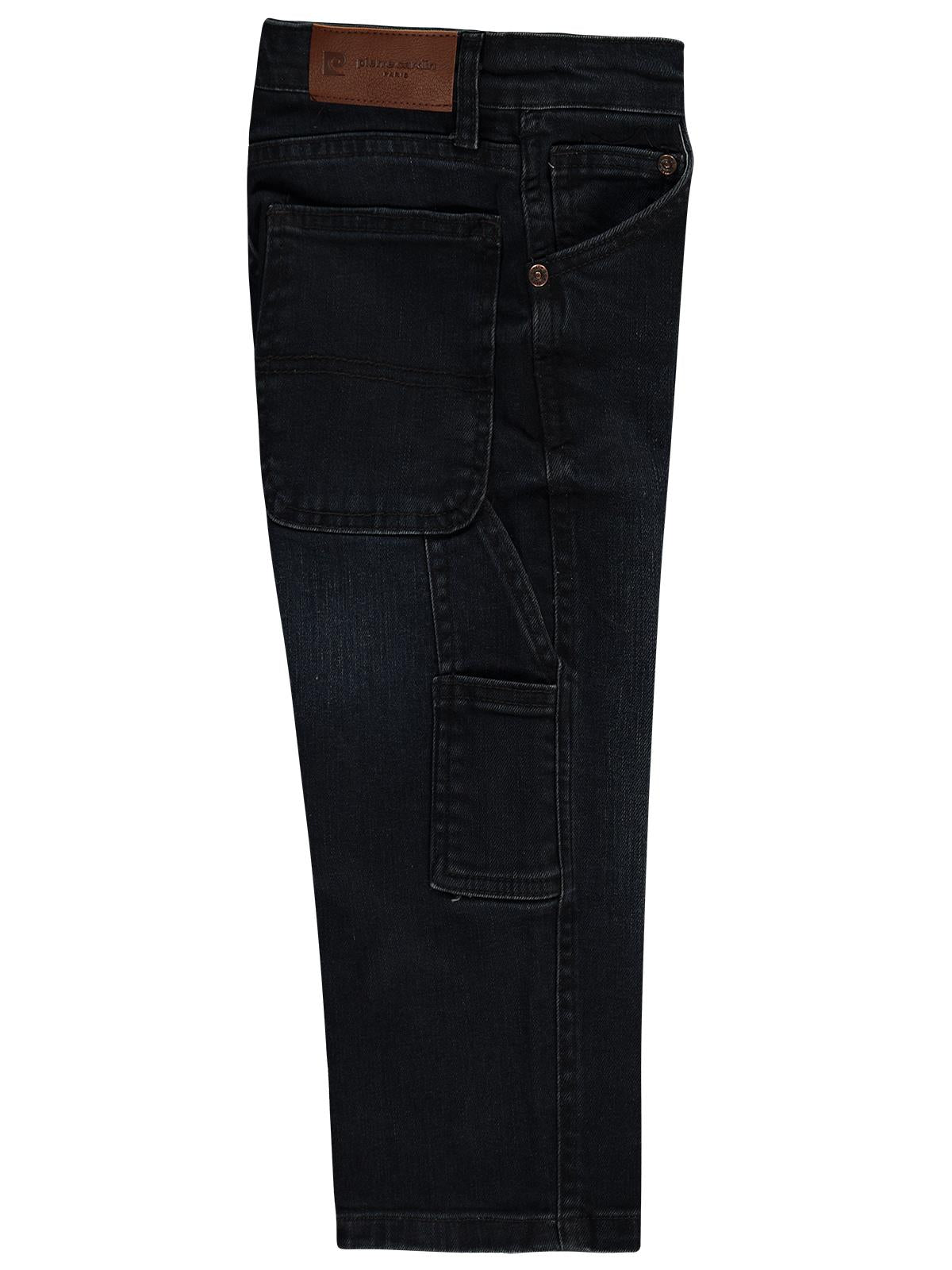 Pierre Cardin Bakır Düğmeli 2-5 Yaş Pantolon Kot - Mavi