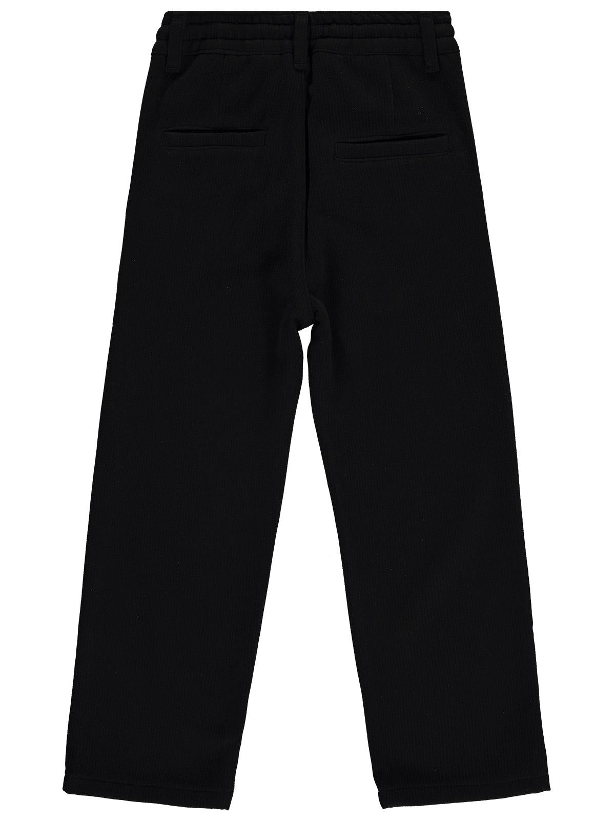 Pierre Cardin İpli 6-9 Yaş Pantolon - Siyah