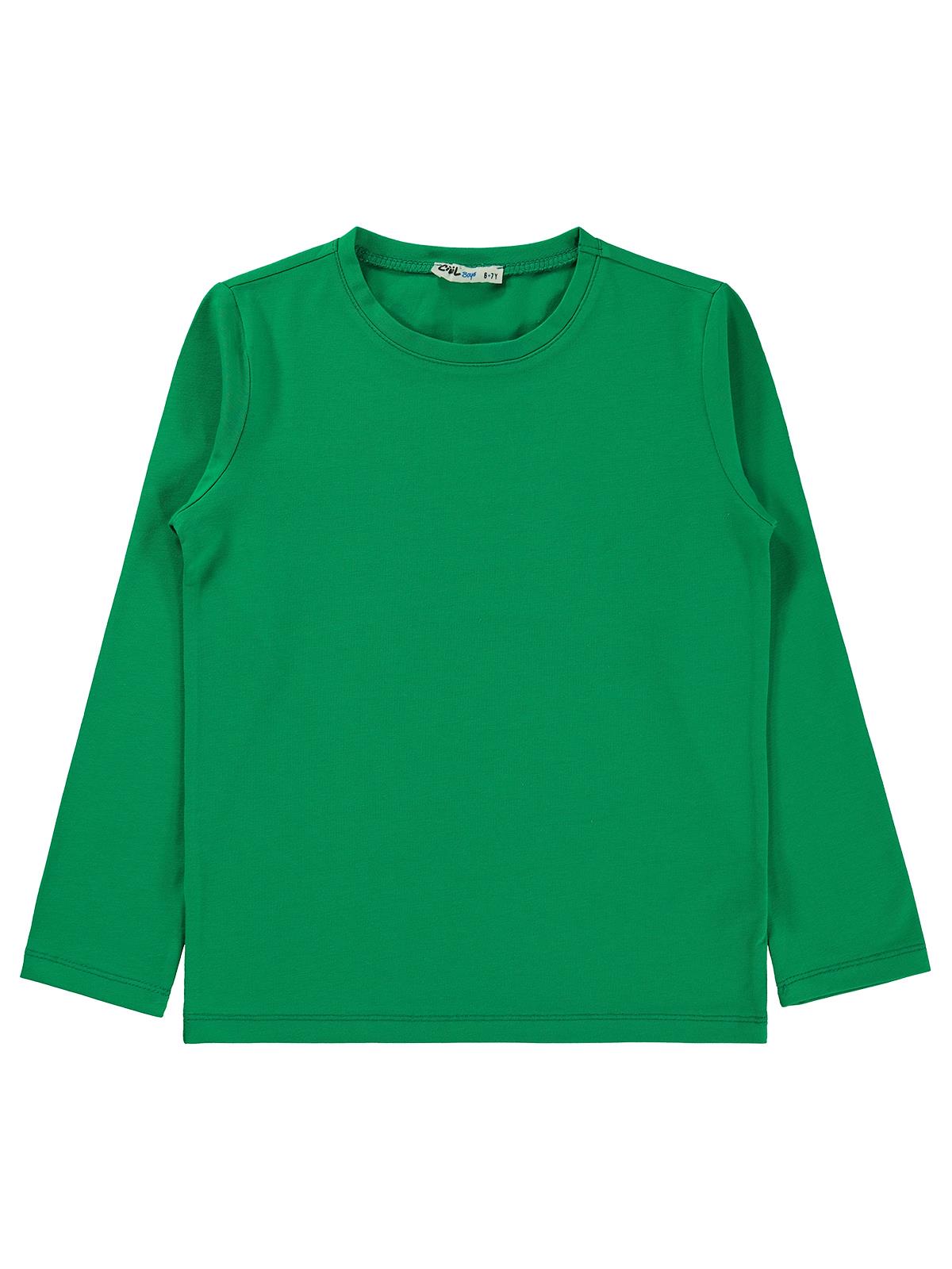 Civil Boys Basic 6-9 Yaş Sweatshirt - Yeşil