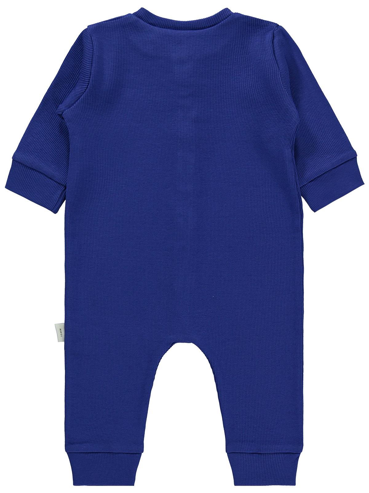 Civil Baby Düz Basic 1-6 Ay Tulum - Mavi
