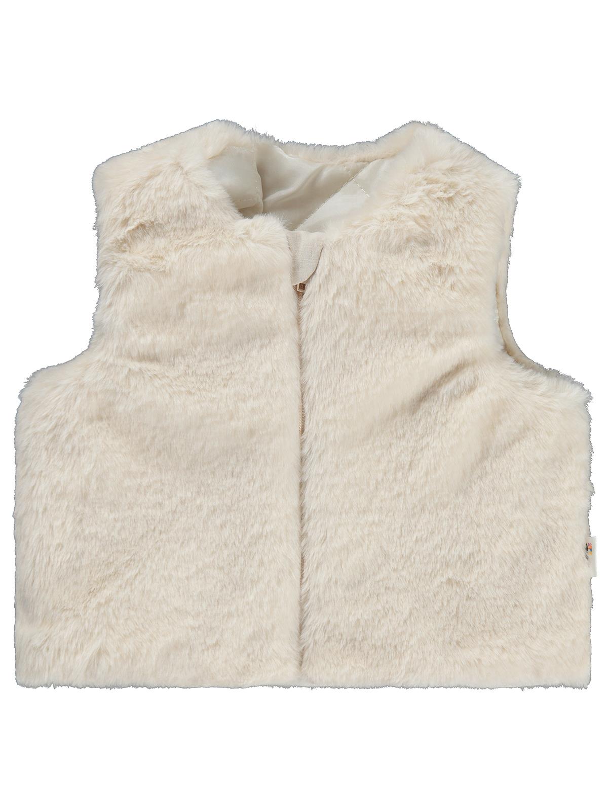 Civil Baby Elyaflı Pelüş 6-18 Ay Yelek - Bej