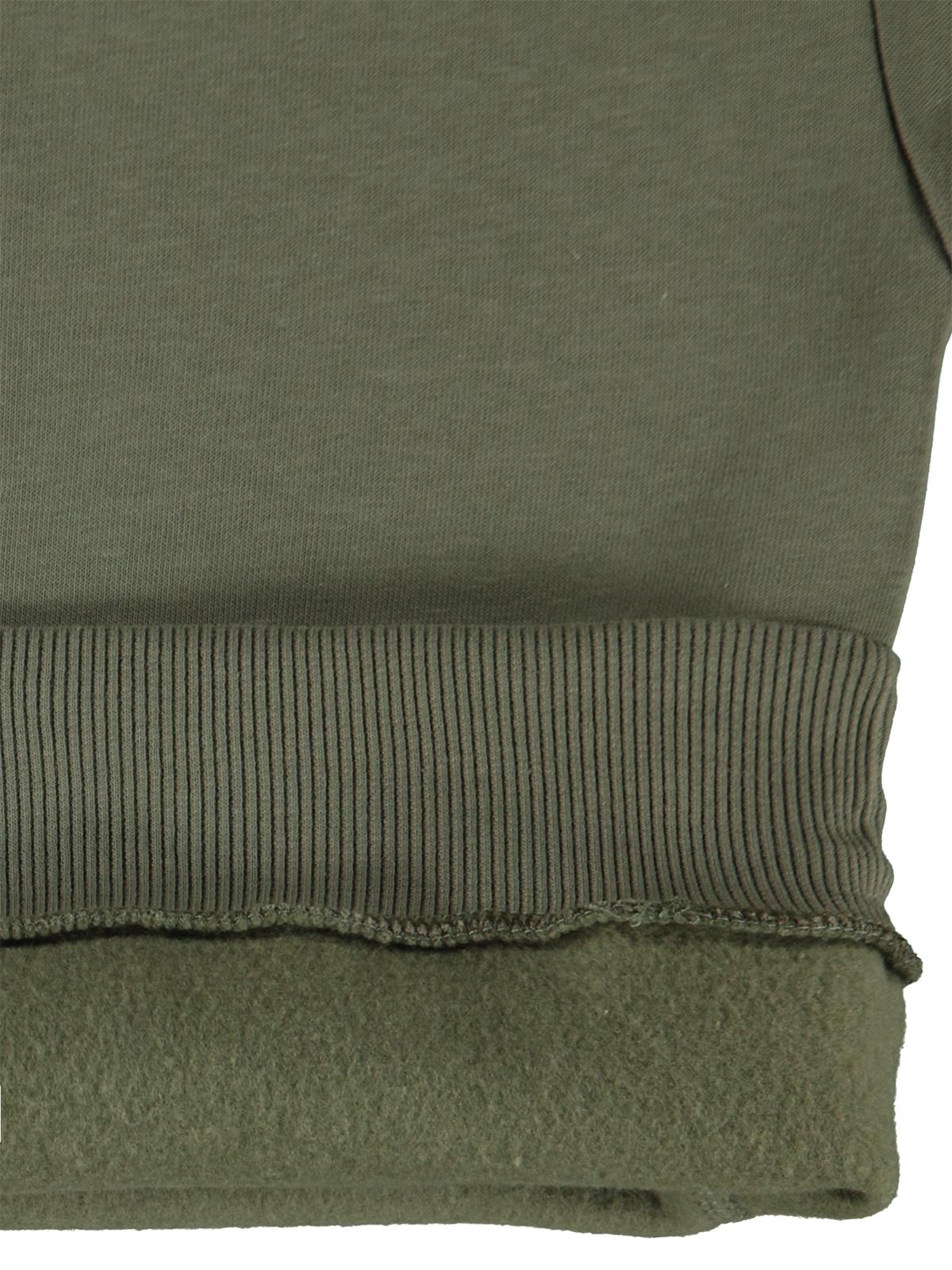 Civil Boys Made For Baskılı 2-5 Yaş Sweatshirt - Haki