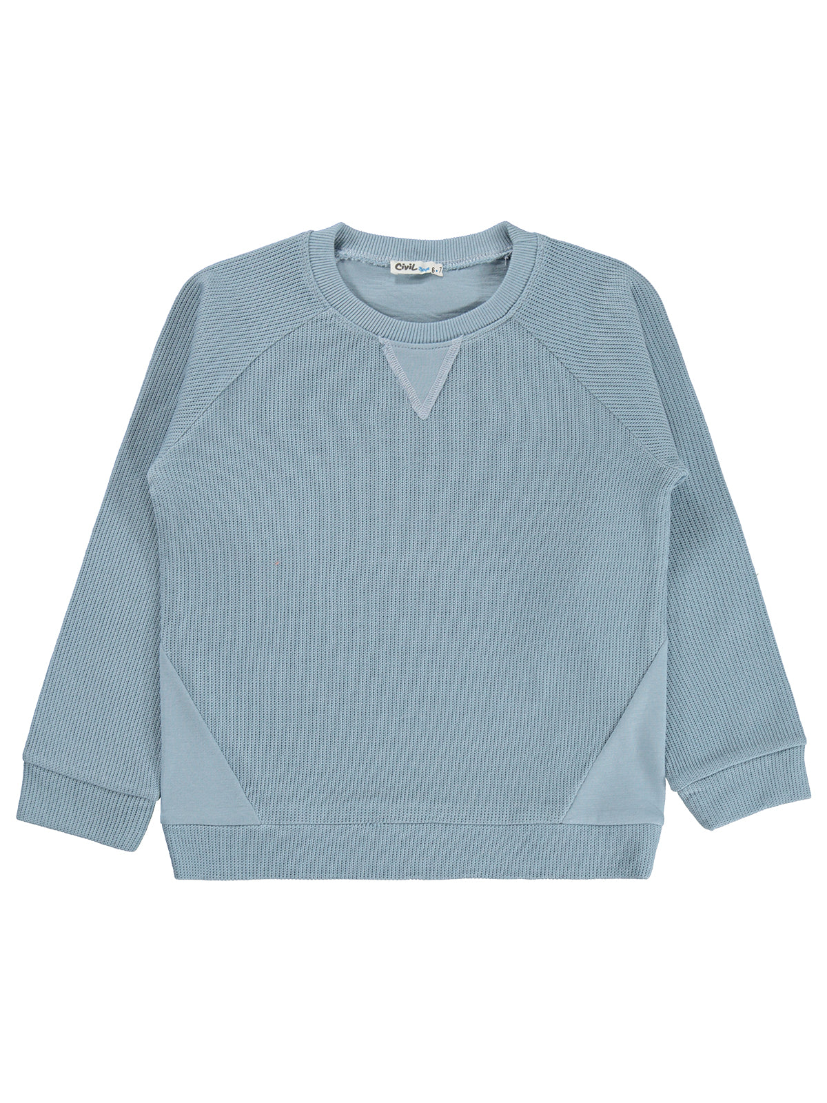 Civil Boys Parçalı 6-9 Yaş Sweatshirt - Mavi