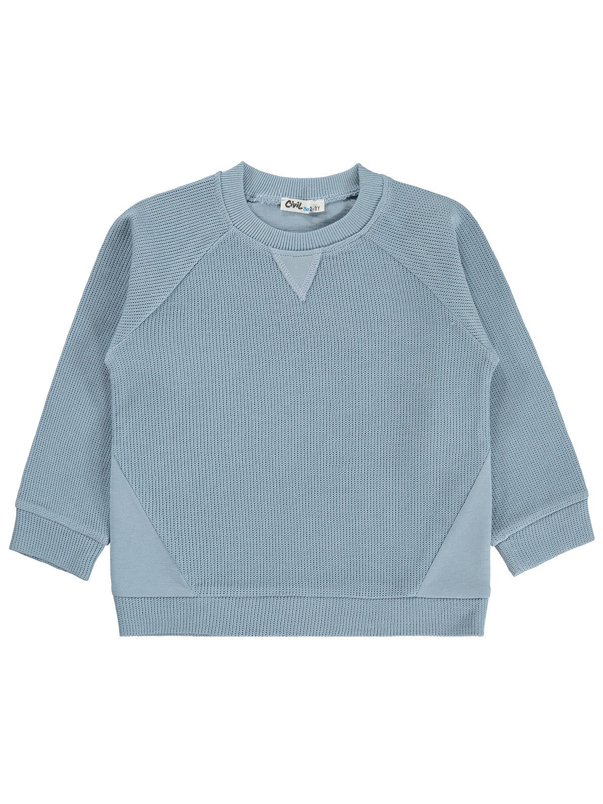 Civil Boys Parçalı 2-5 Yaş Sweatshirt - Mavi
