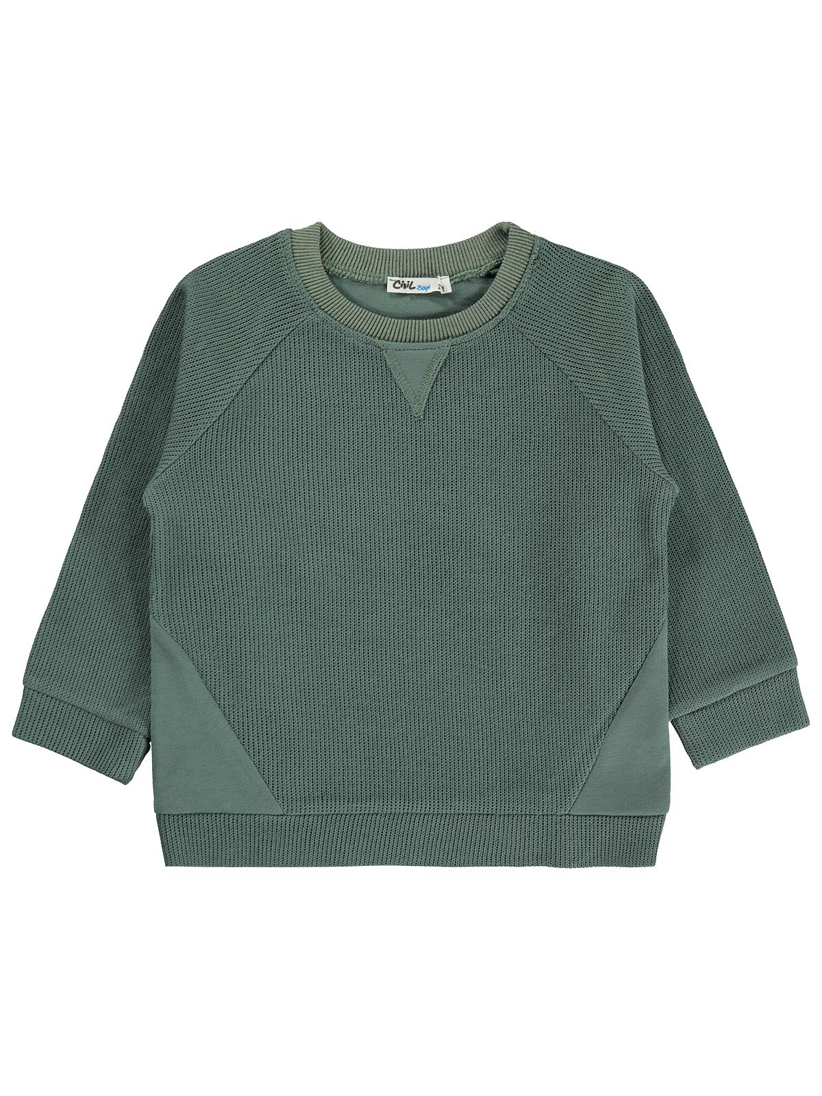 Civil Boys Parçalı 2-5 Yaş Sweatshirt - Haki