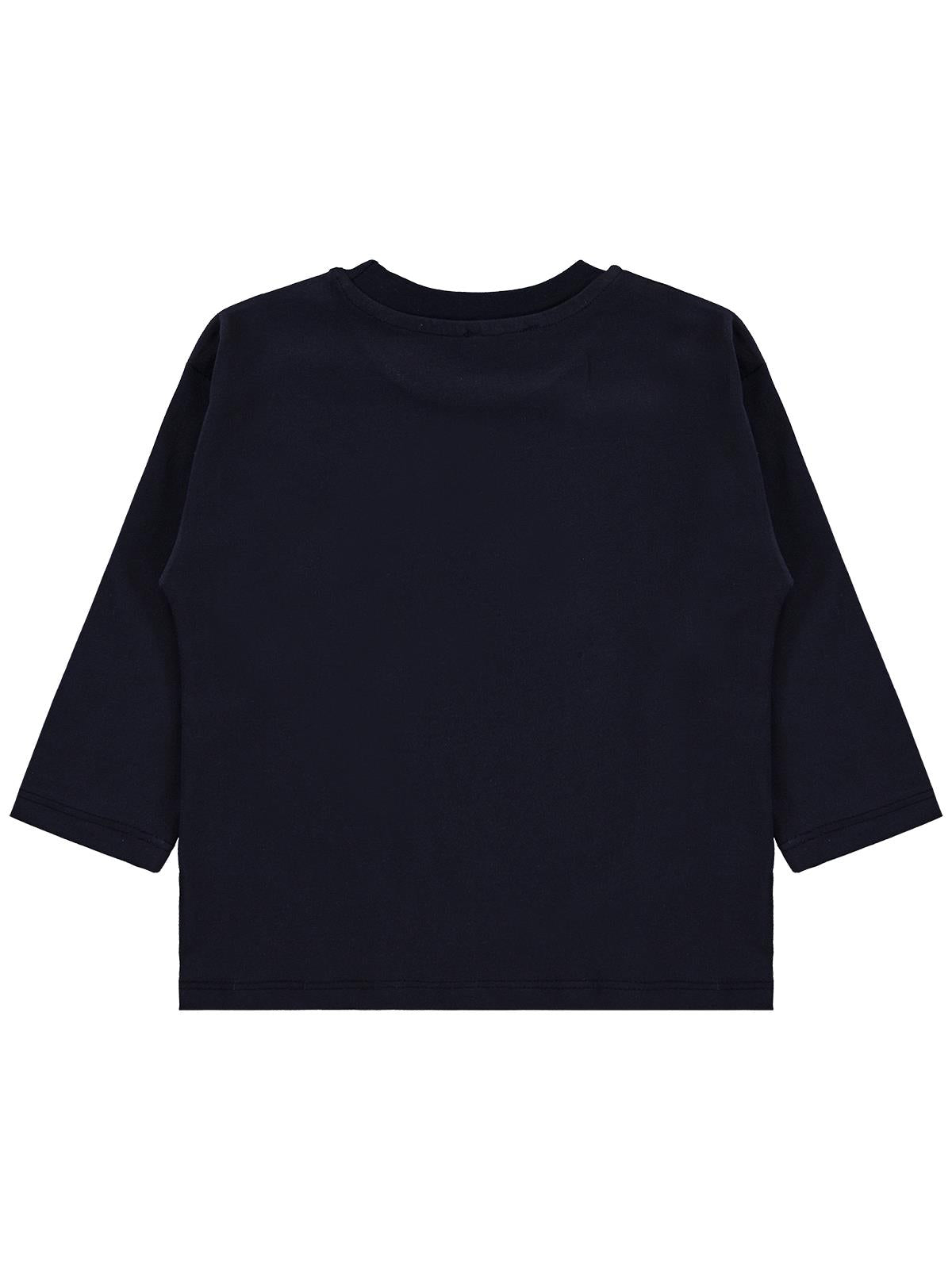 Civil Boys Ayı İstanbul Baskılı 2-5 Yaş Sweatshirt - Lacivert