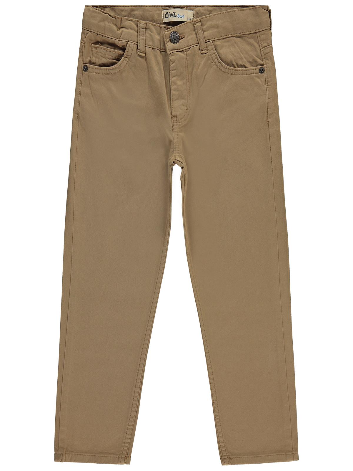 Civil Boys Basic 10-13 Yaş Pantolon - Kahverengi