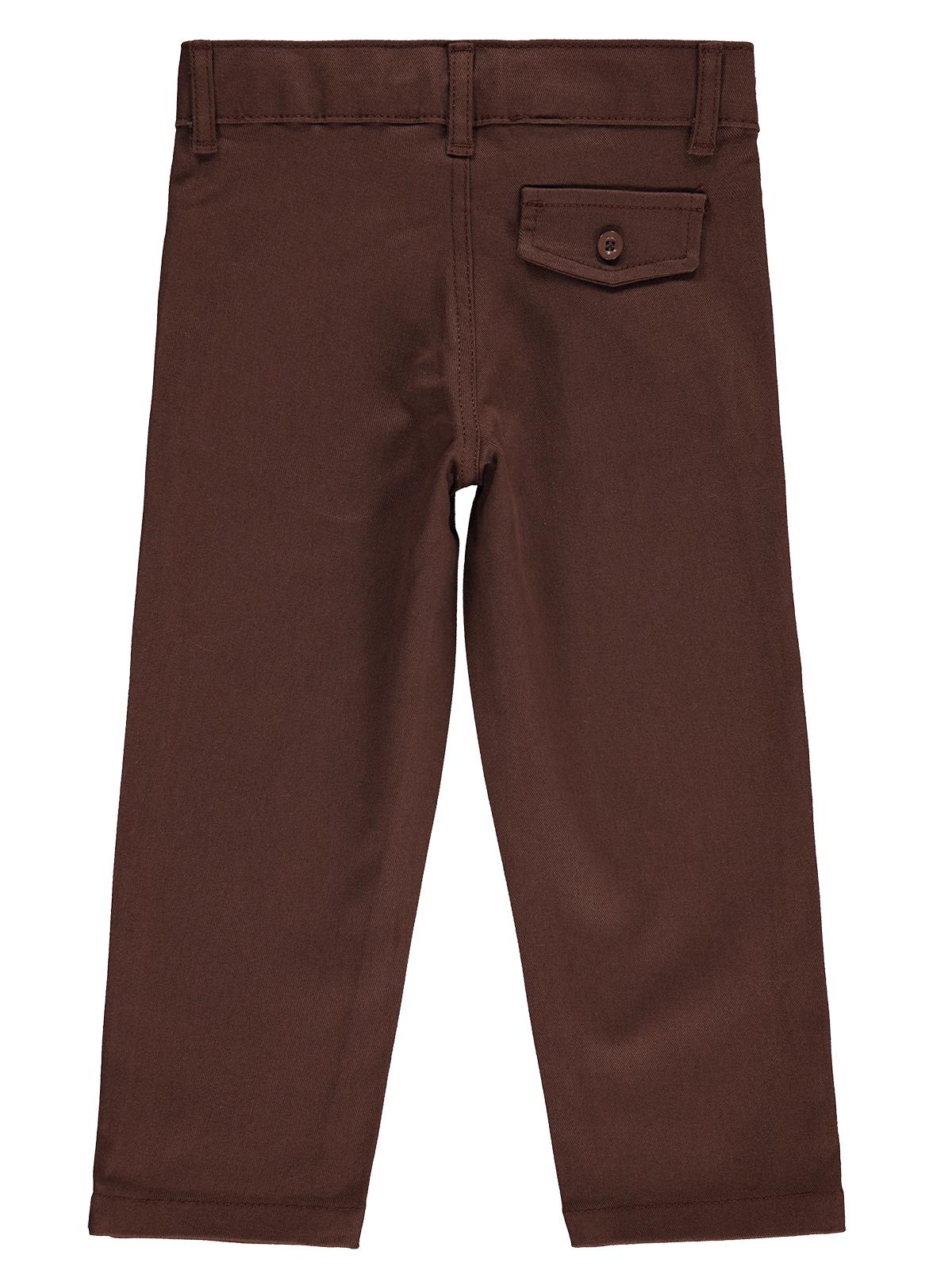 Civil Boys 3 Cepli Chıno 2-5 Yaş Pantolon - Kahverengi