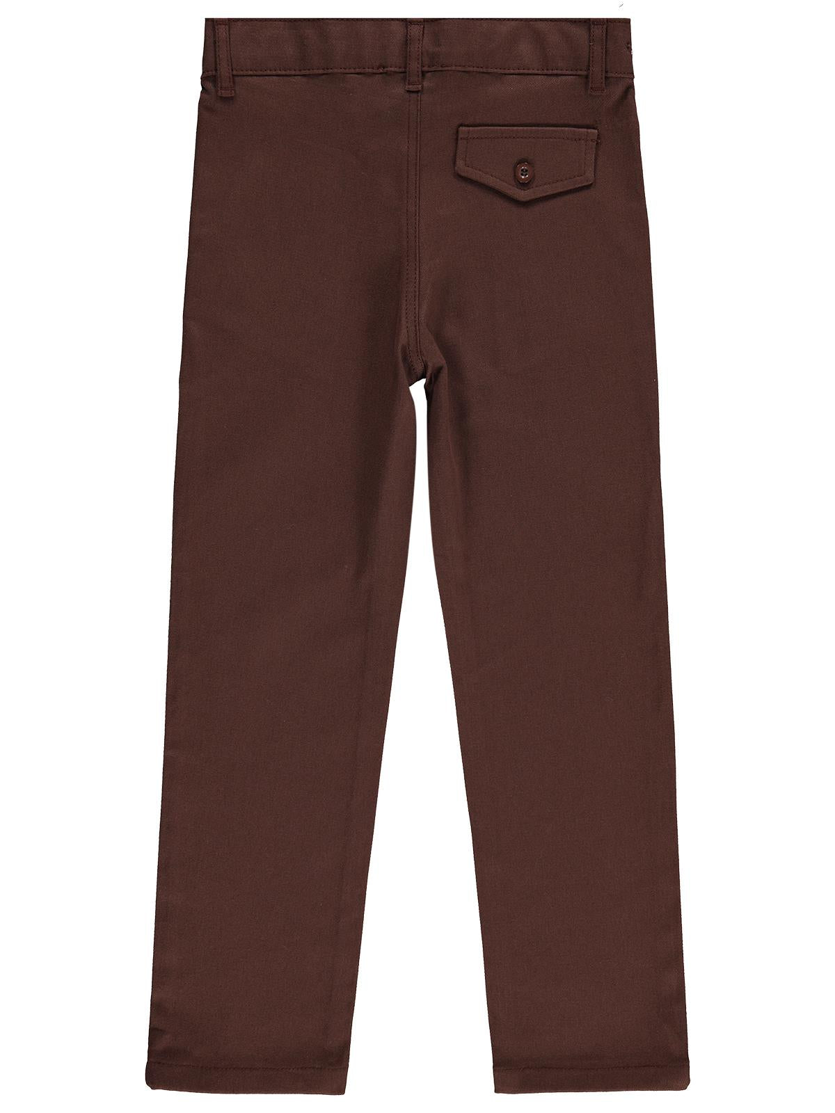 Civil Boys 3 Cepli Chıno 10-13 Yaş Pantolon - Kahverengi