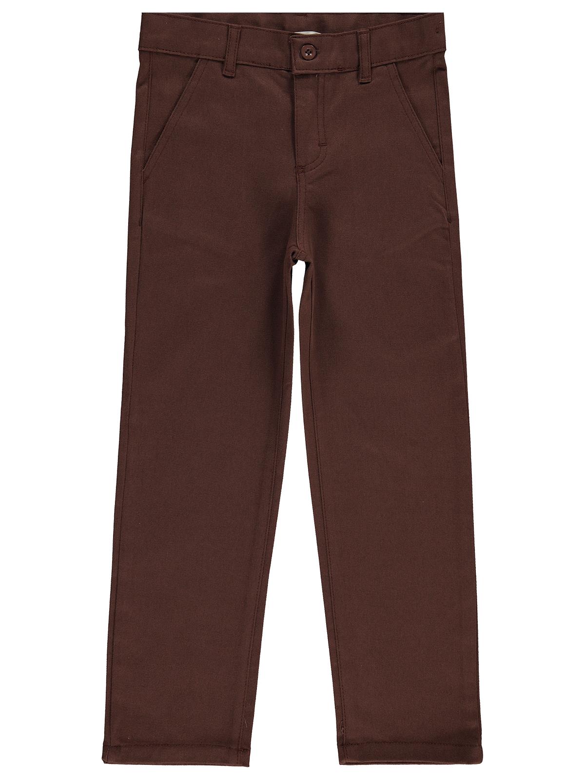 Civil Boys 3 Cepli Chıno 10-13 Yaş Pantolon - Kahverengi