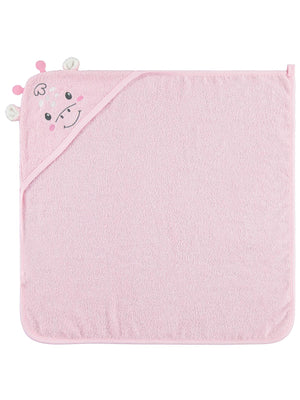 Civil Baby Zürafa Baskılı 75x75 cm Havlu - Pembe