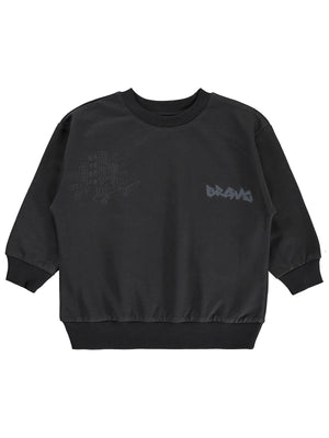 Civil Boys Brave Baskılı 2-5 Yaş Sweatshirt - Gri