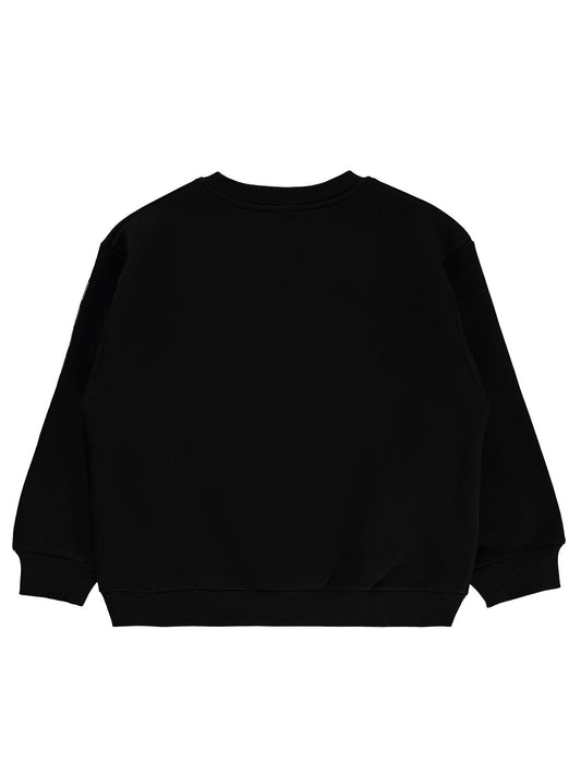 Civil Boys No Limits Baskılı 10-13 Yaş Sweatshirt - Siyah