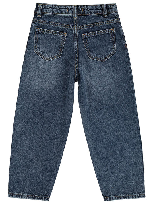 Civil Boys Baggy Kalıp 10-13 Yaş Pantolon  - Mavi