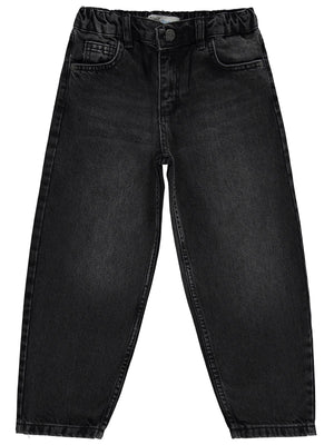Civil Boys Beli Lastikli 6-9 Yaş Pantolon  - Siyah