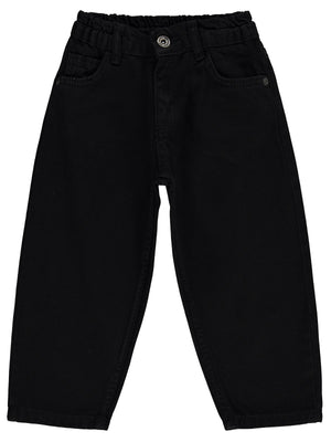 Civil Boys Beli Lastikli 2-5 Yaş Pantolon - Siyah
