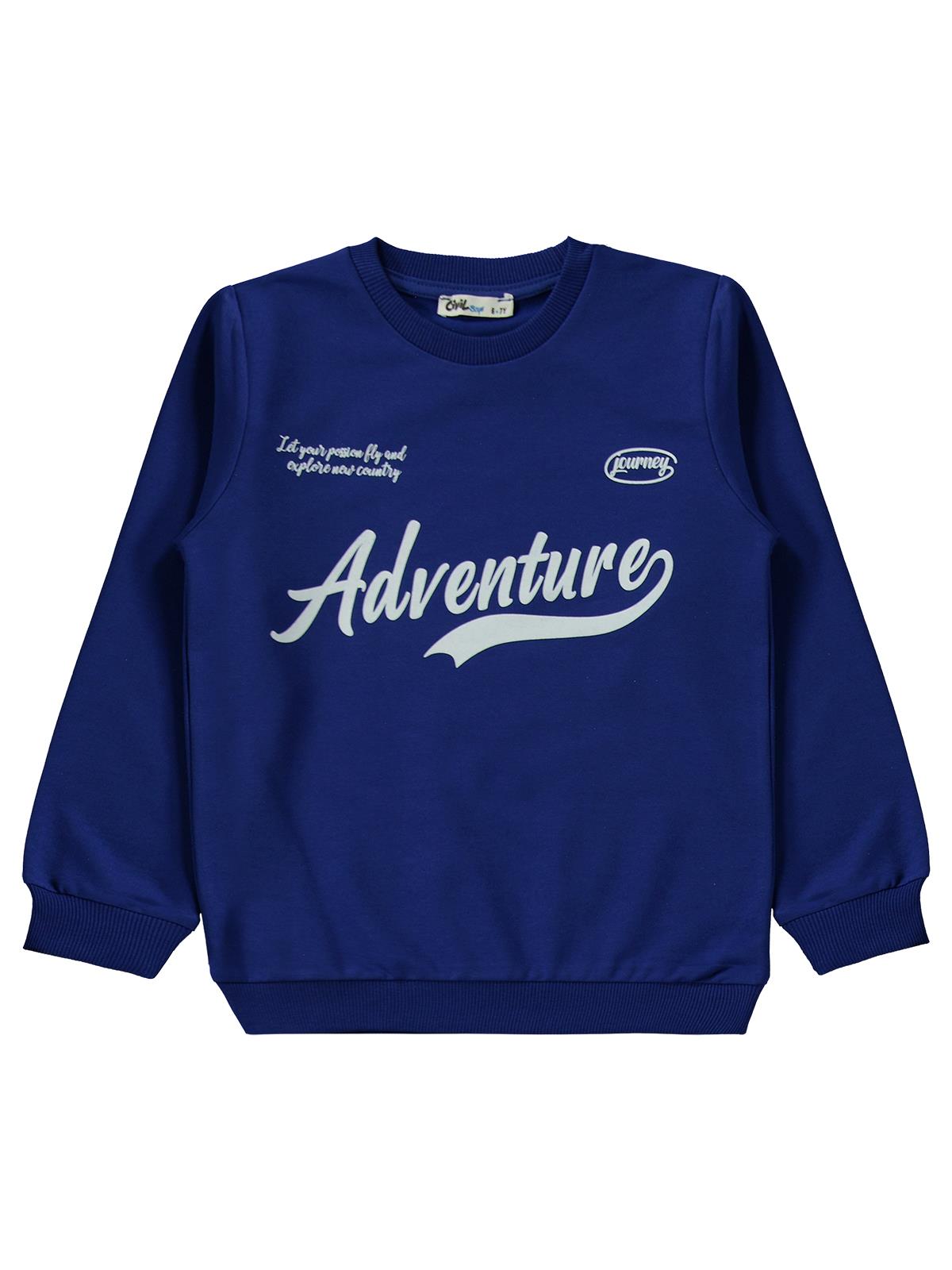 Civil Boys Adventure Baskılı 6-9 Yaş Eşofman Takımı - Siyah
