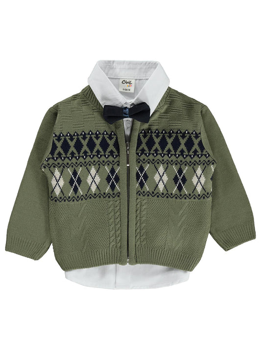 Civil Baby Desenli 6-18 Ay Takım - Haki