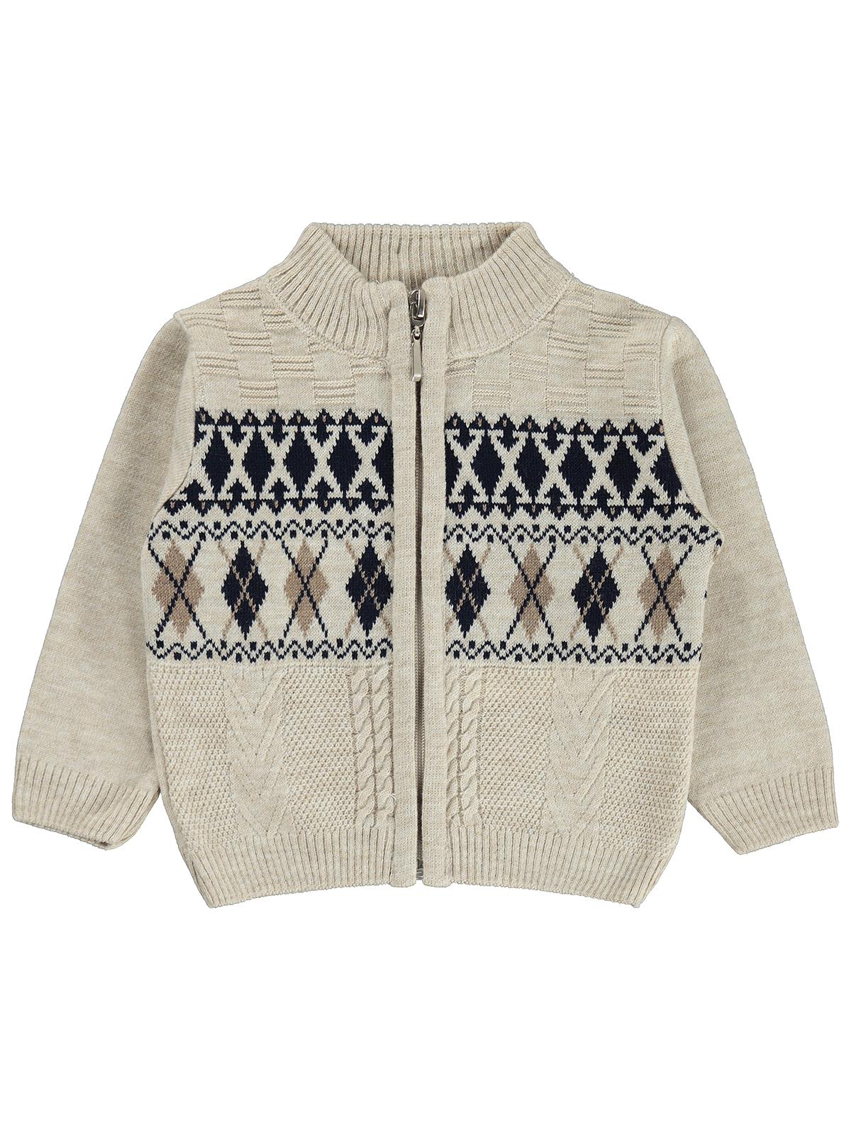 Civil Baby Desenli 6-18 Ay Takım - Bej