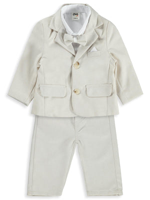 Civil Baby Papyonlu 6-18 Ay Takım - Bej