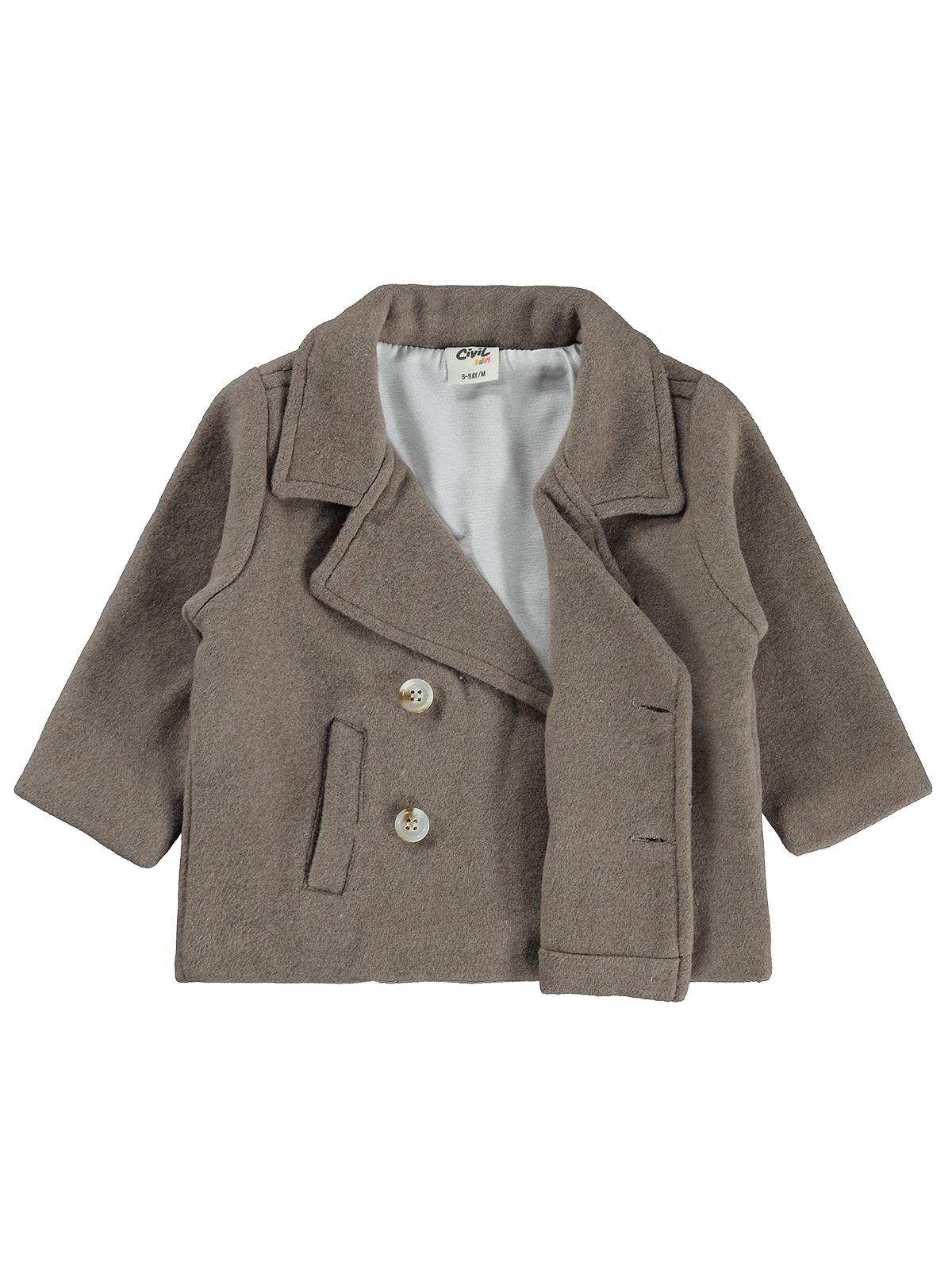 Civil Baby Kaşe 6-18 Ay Ceket - Bej