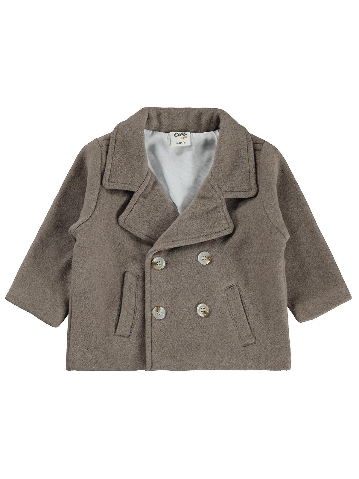 Civil Baby Kaşe 6-18 Ay Ceket - Bej
