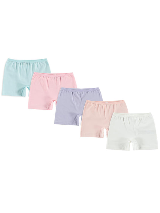 Civil Girls Basic 2-12 Yaş Kız Çocuk 5'li Boxer