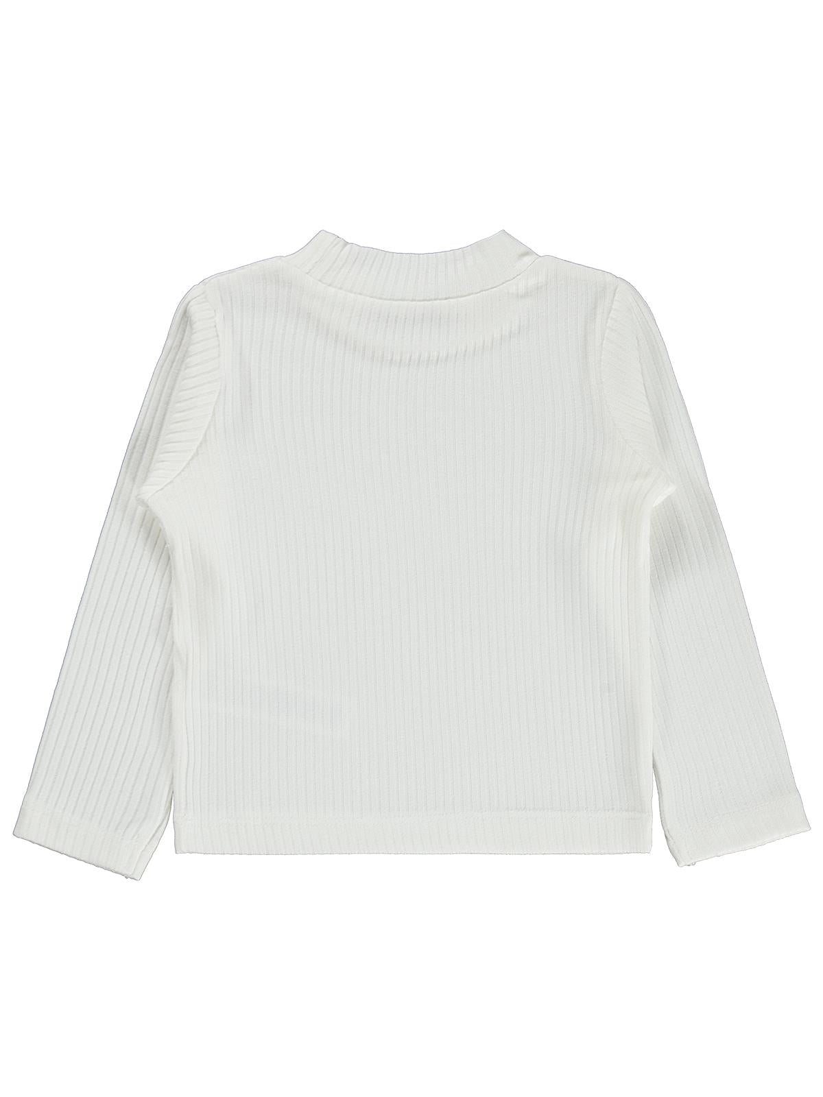 Pierre Cardin Sweatshirt | Modal Uzun Kol Bisiklet Yaka | Okul Kreş ve Günlük Kullanım - Ekru