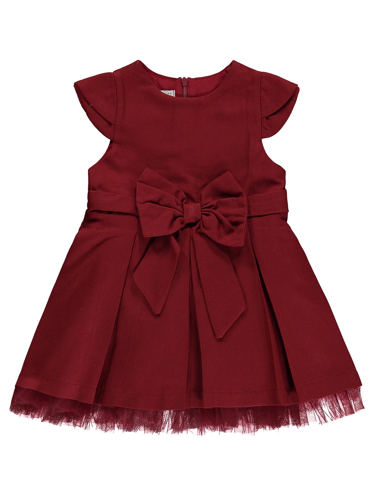 Pierre Cardin 2-5 Yaş Elbise - Bordo
