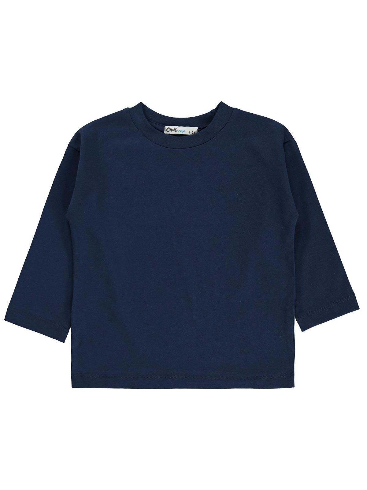 Civil Boys Basic 2-5 Yaş Sweatshirt - Lacivert
