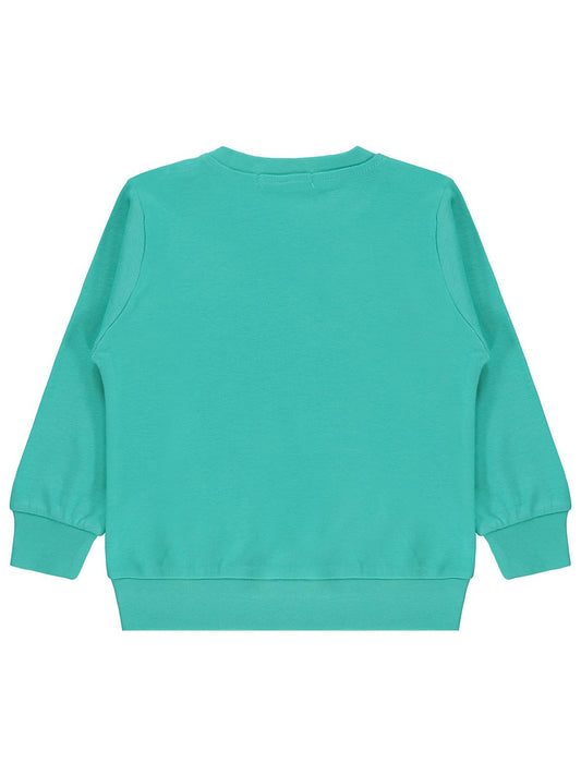 Civil Boys Oyun Konsolu Baskılı 2-5 Yaş Sweatshirt - Yeşil