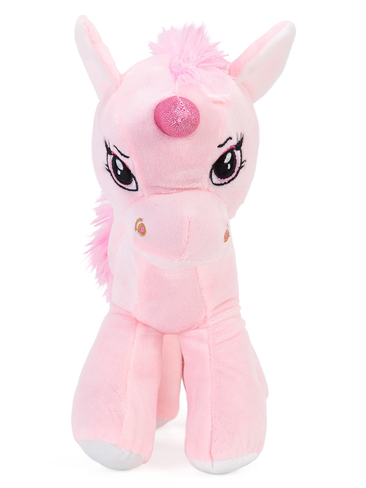 Halley Oyuncak 30 Cm Boynuzlu At - Pembe
