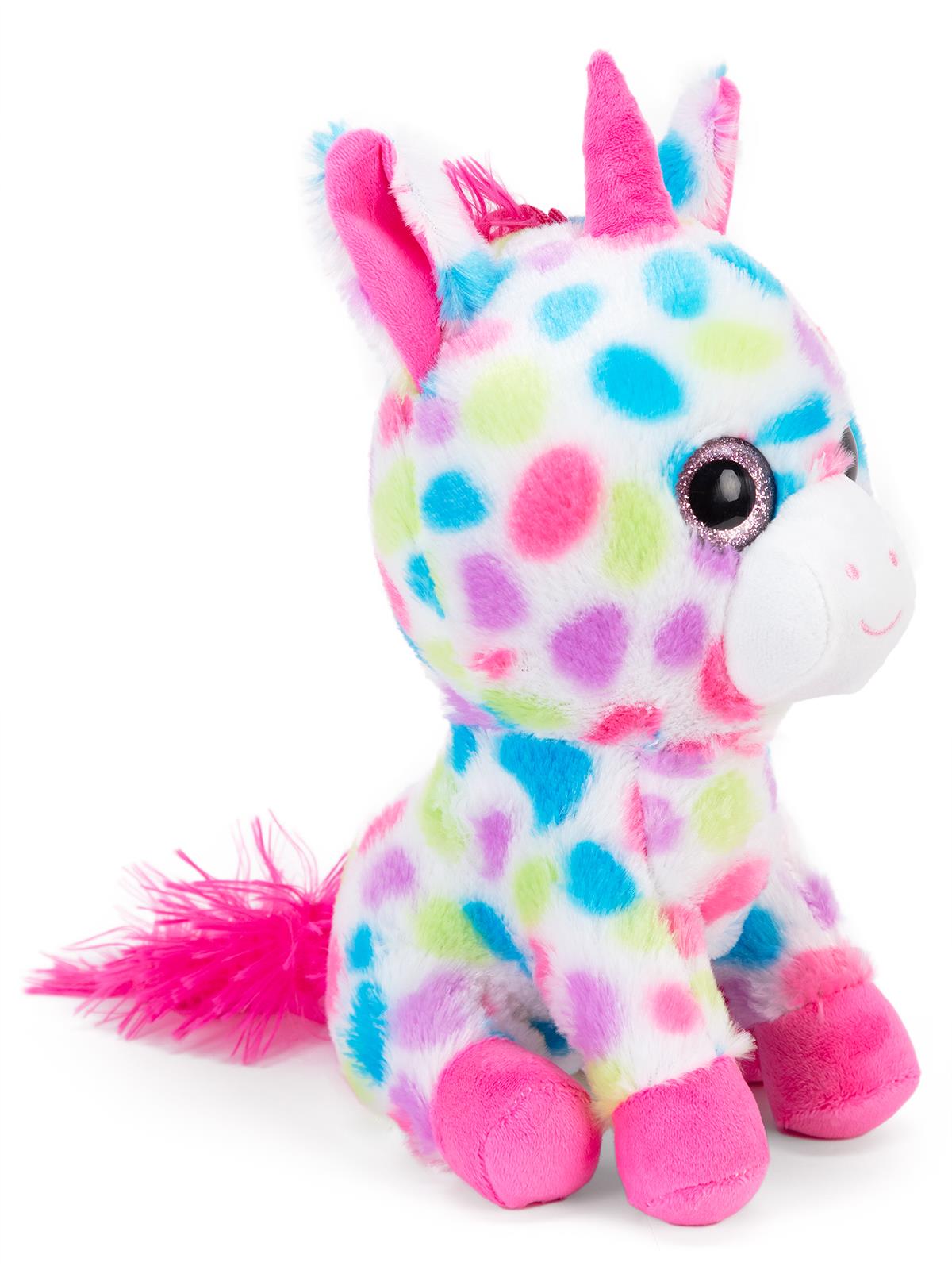 Halley Oyuncak 25 Cm Renkli Unicorn - Fusya