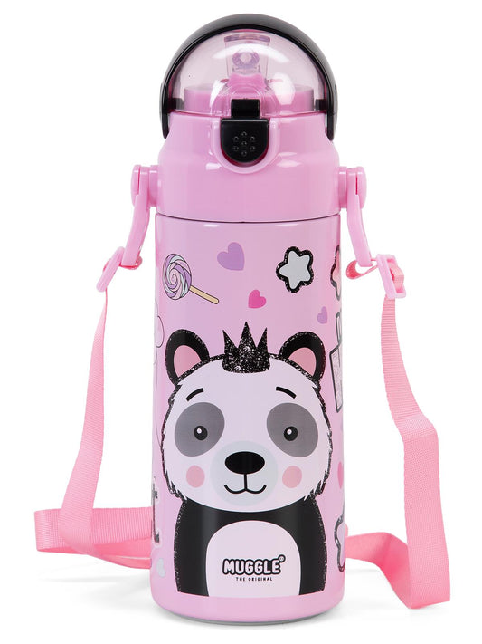 Muggle Çelik Matara 550 ml  - Pembe