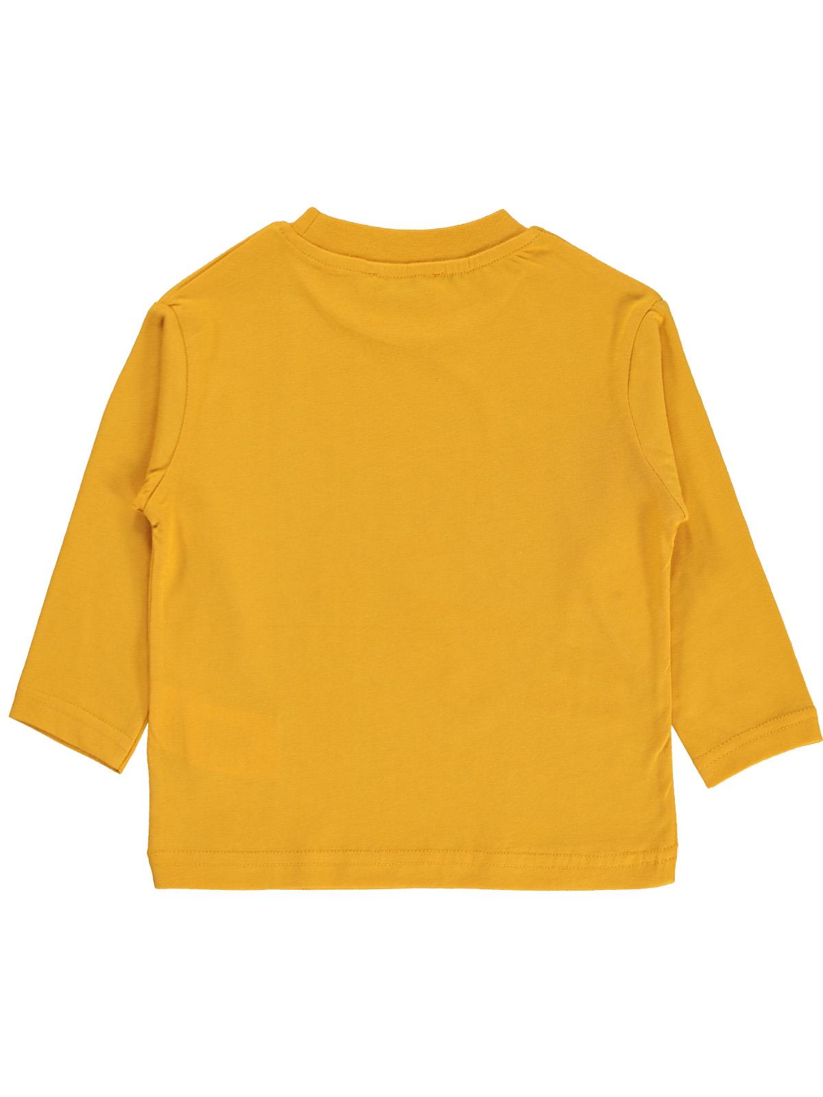 Silversun Timsah Baskılı 2-7 Yaş Sweatshirt - Sarı