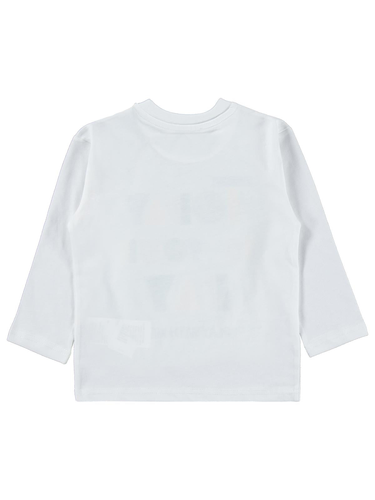 Silversun Today Baskılı 2-7 Yaş Sweatshirt - Beyaz