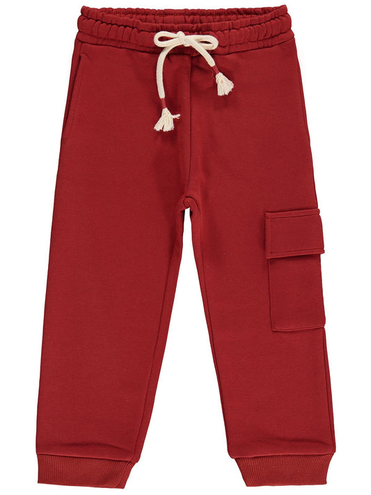 Silversun Kargo Cepli 2-7 Yaş Eşofman Altı - Bordo