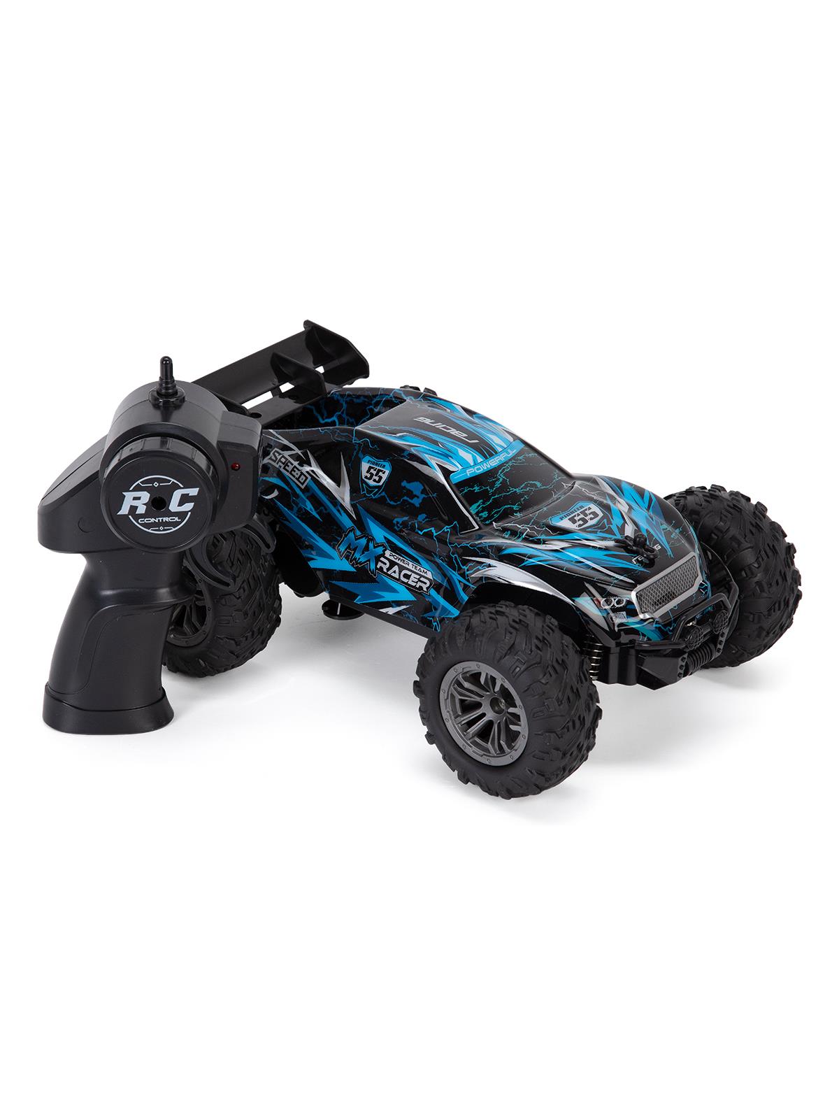 Vardem Sarjlı Storm Off Road Isıklı Araba - Mavi