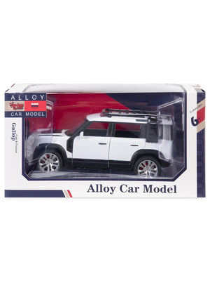 Vardem Kutulu 1:24 Çek Bırak Işıklı ve Sesli Off Road Def Jeep - Beyaz