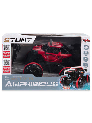 Vardem 2.4G Sarjlı Amfıbı Off Road Stunt Araba - Kırmızı