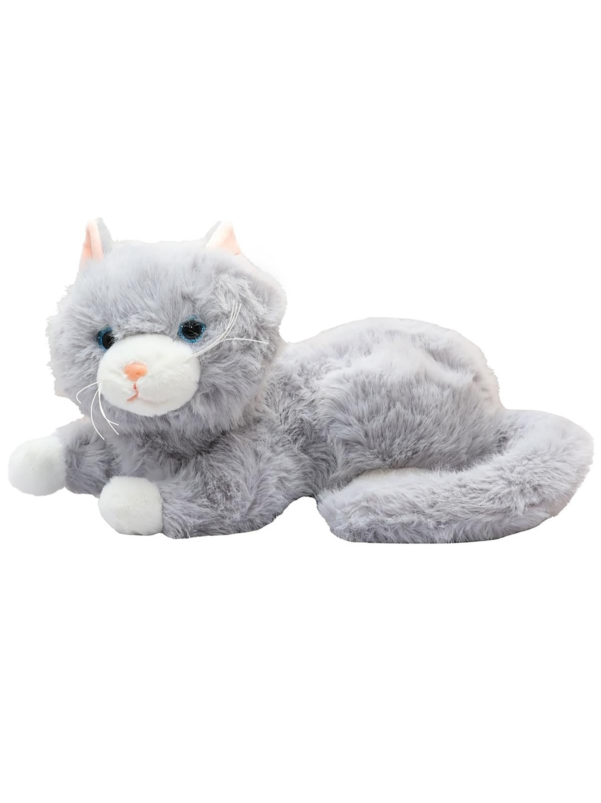 Vardem 36Cm Peluş Sesli Kedi - Gri