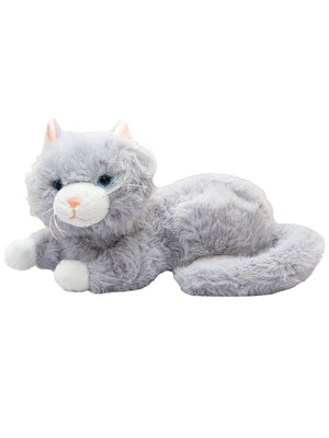 Vardem 36Cm Peluş Sesli Kedi - Gri